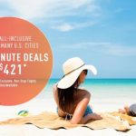 Last-minute online vacation planning deals
