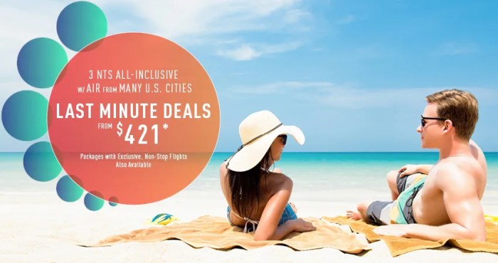 Last-minute online vacation planning deals